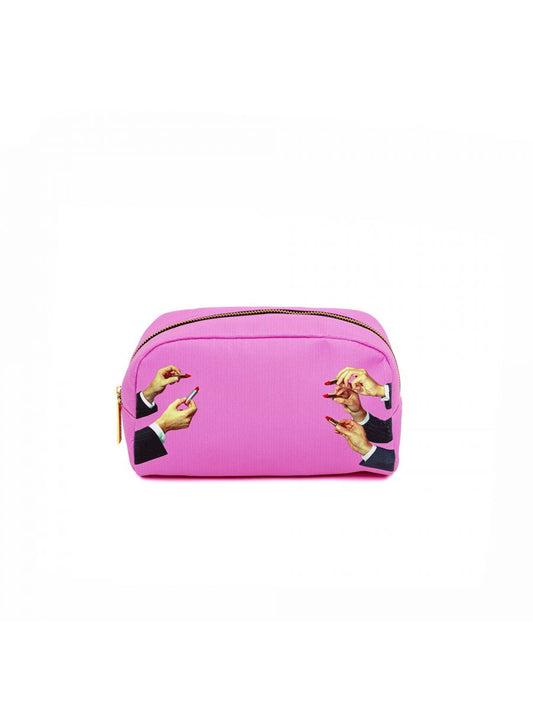 BEAUTY-CASE "TOILETPAPER" LIPSTICK PINK