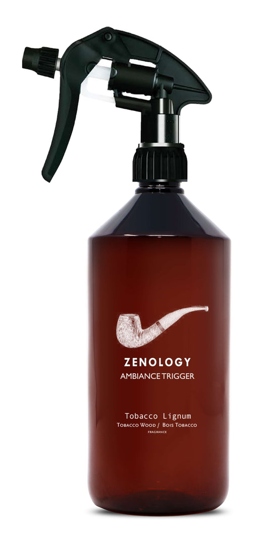 ZENOLOGY TOBACCO LIGNUM AMBIANCE TRIGGER TOBACCO LIGNUM TOBACCO WOOD FRAGRANCE 1000 ML